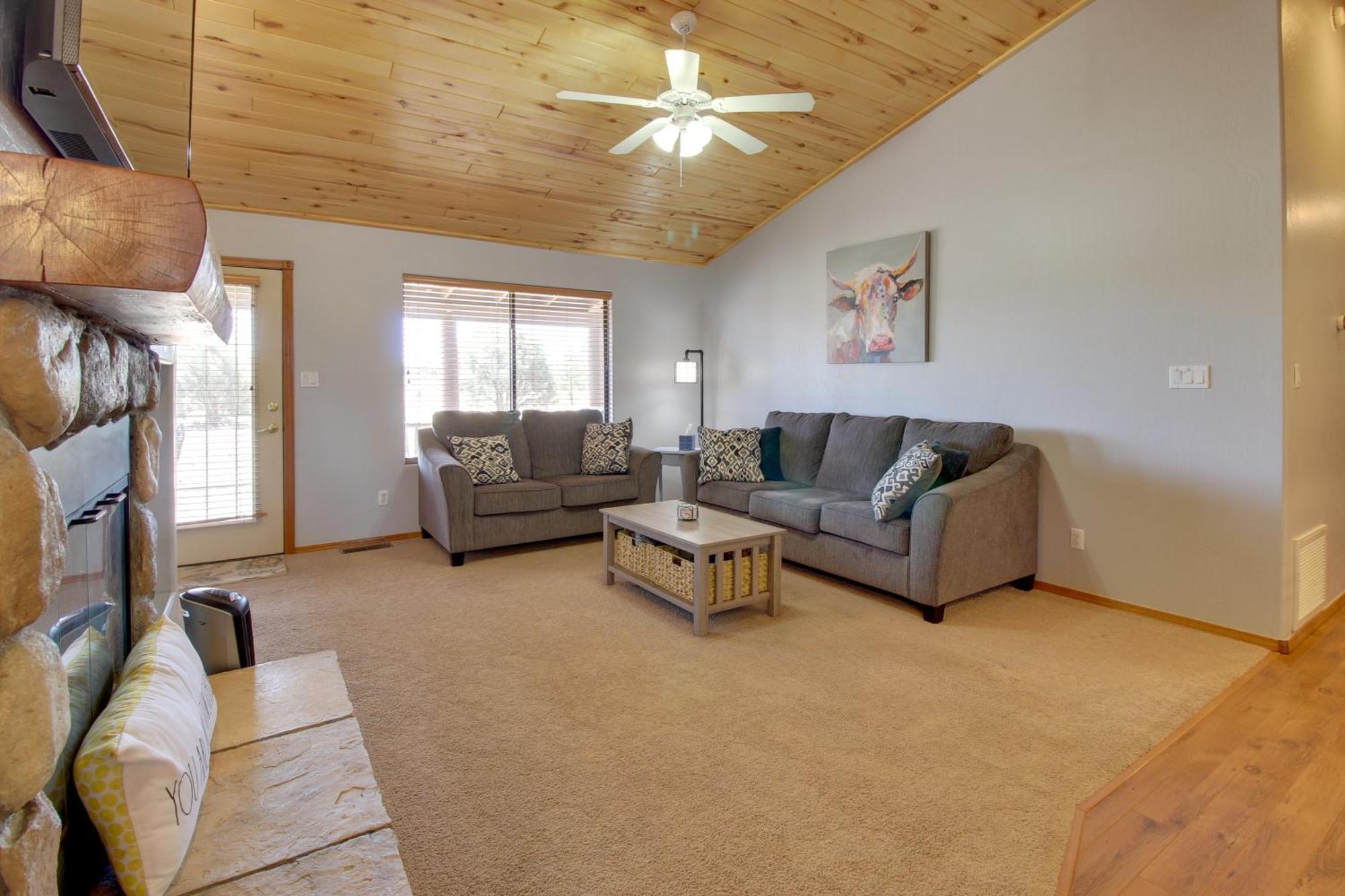 Overgaard Cabin Near Sitgreaves National Forest! Esterno foto