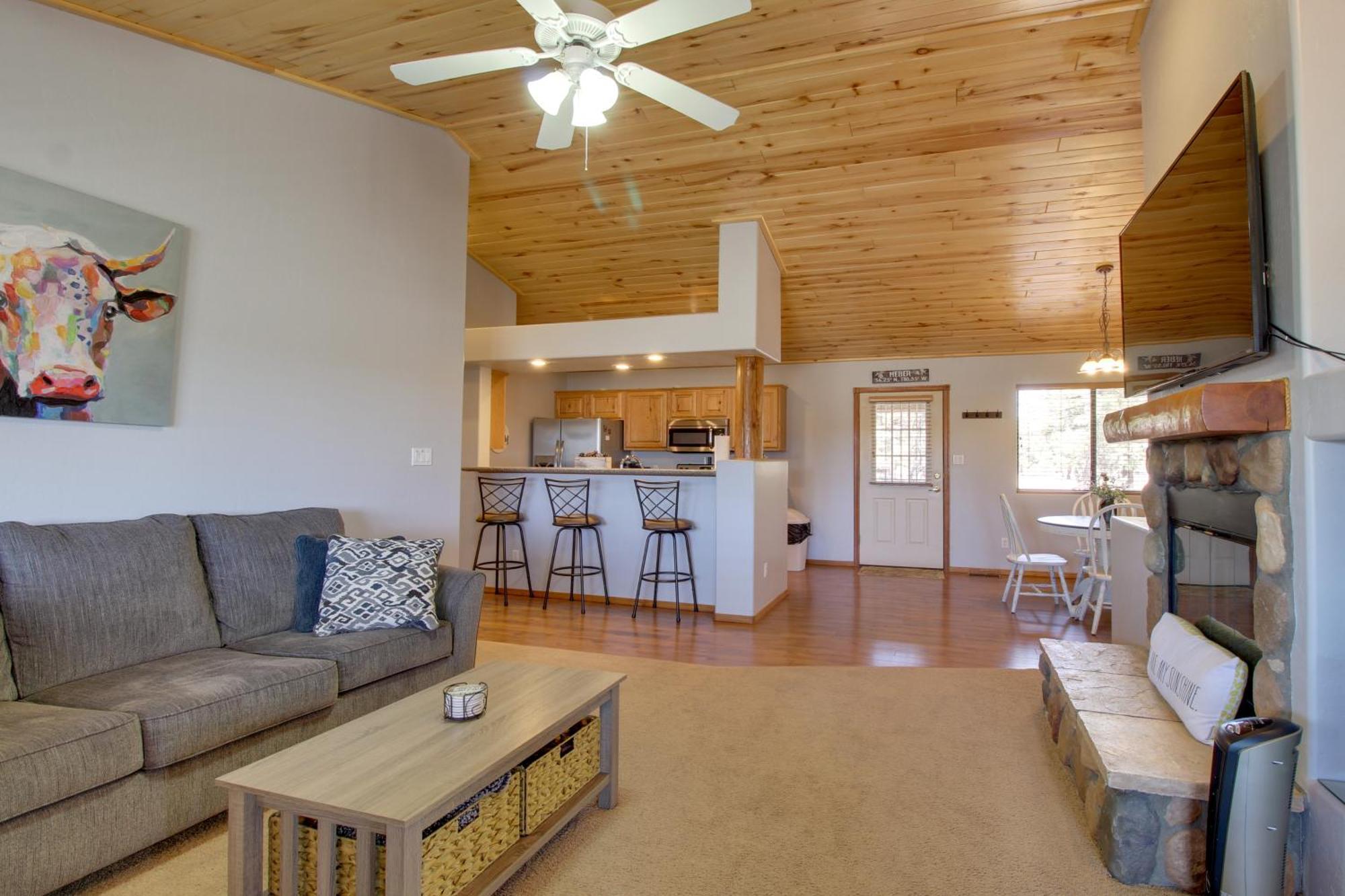 Overgaard Cabin Near Sitgreaves National Forest! Esterno foto